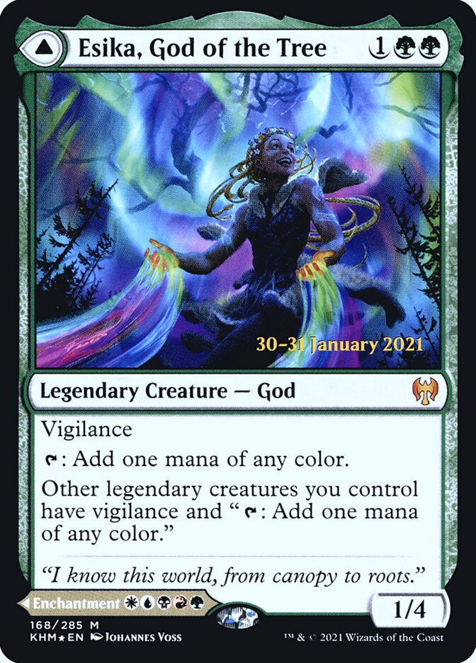 Esika, God of the Tree card front