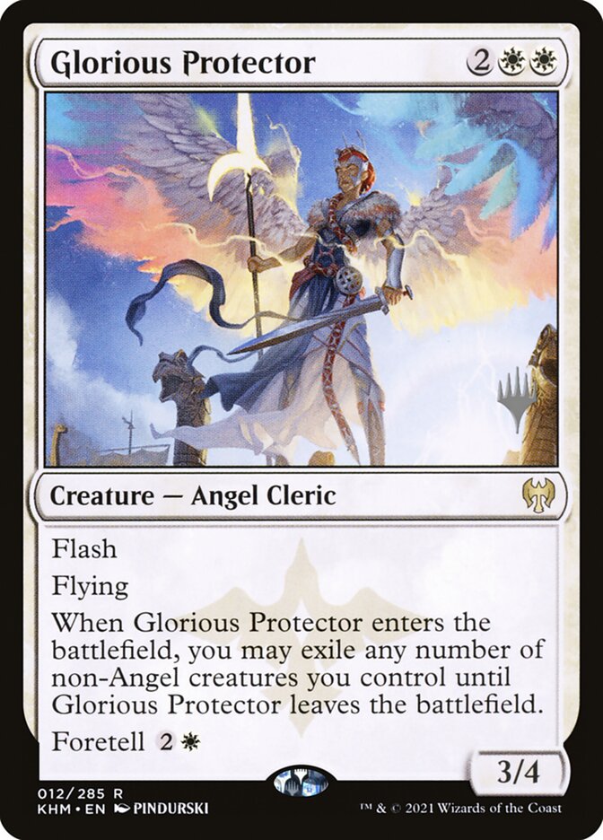 Glorious Protector card front