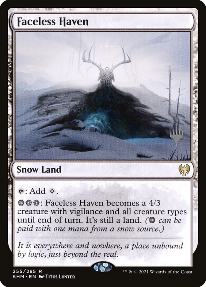 Faceless Haven card front