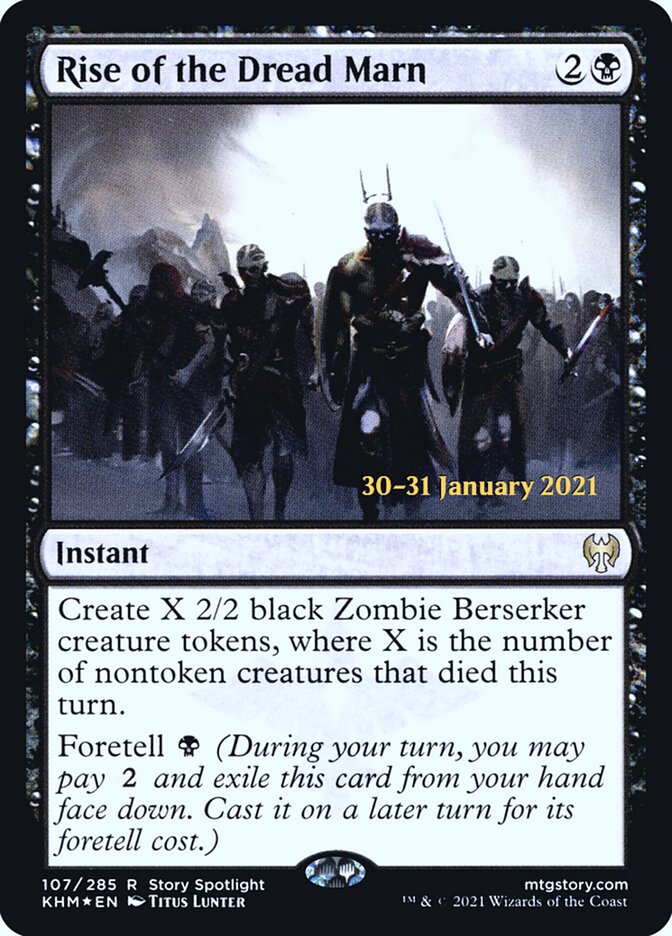 Rise of the Dread Marn card front