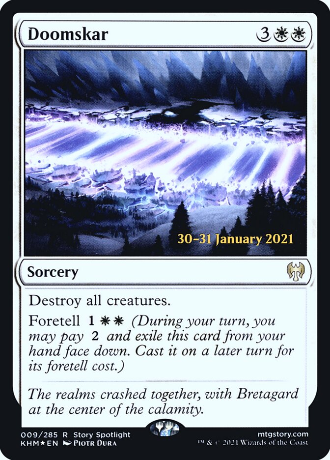 Doomskar card front