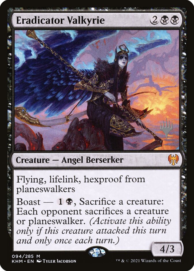 Eradicator Valkyrie card front