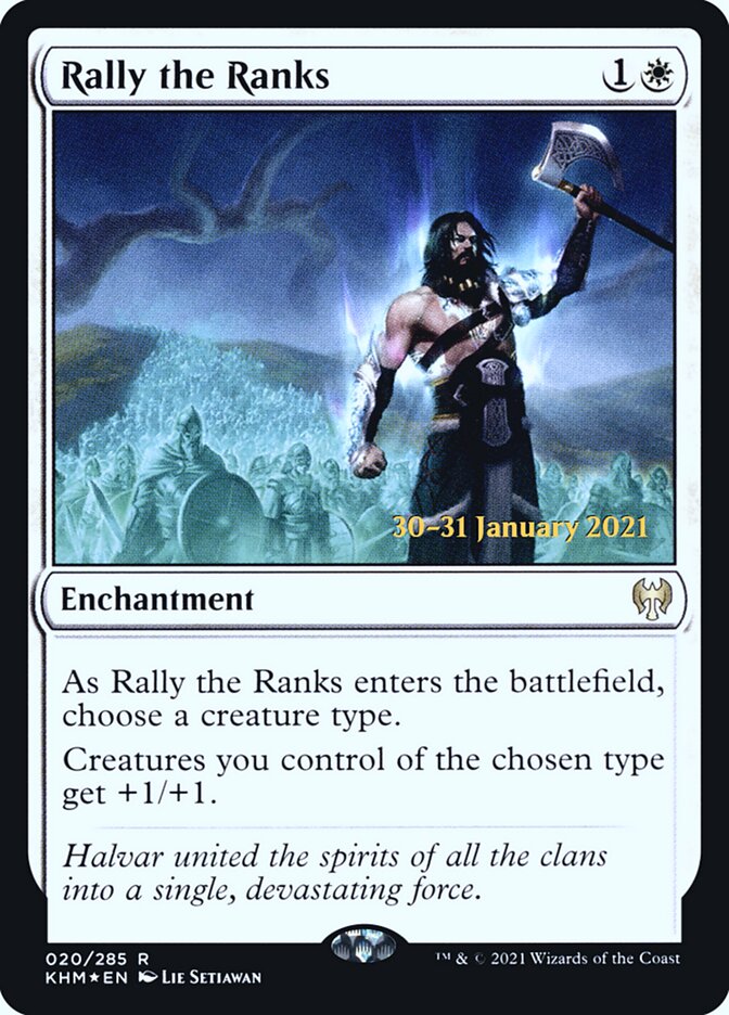 Rally the Ranks card front