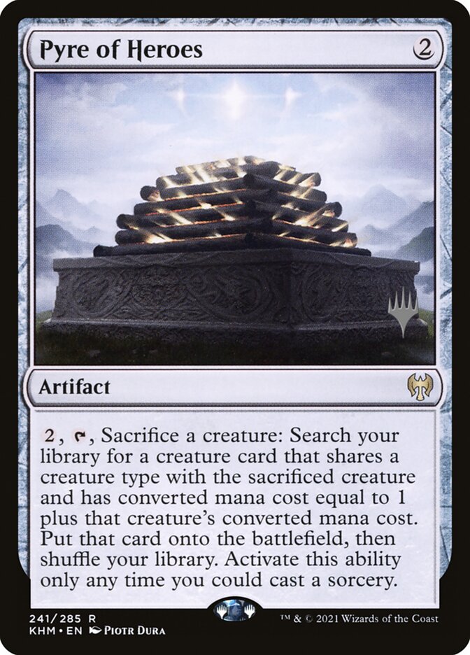 Pyre of Heroes card front