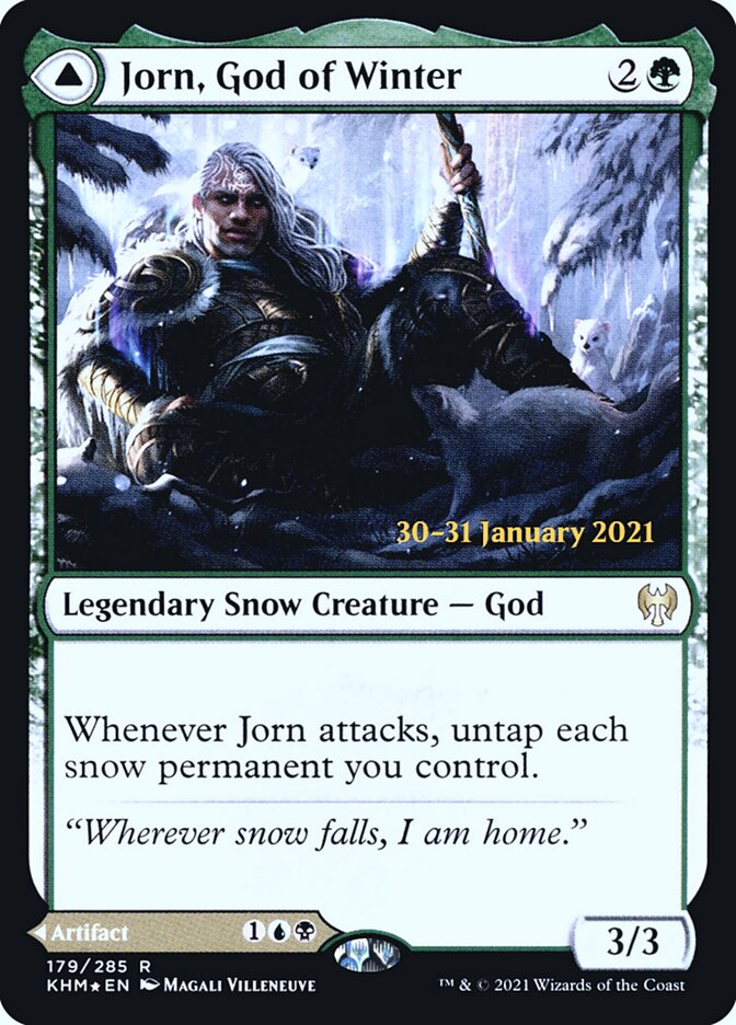 Jorn, God of Winter card front