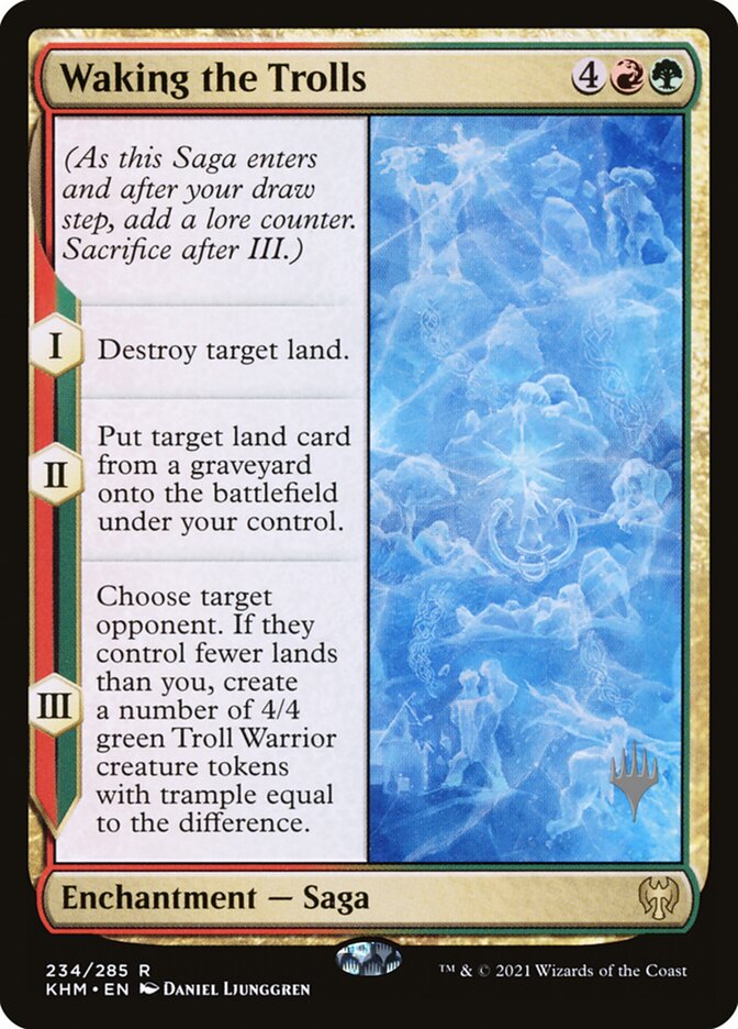 Waking the Trolls card front