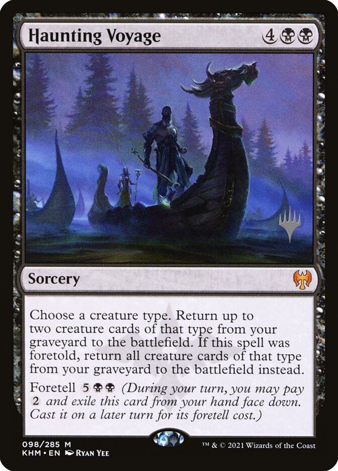 Haunting Voyage card front