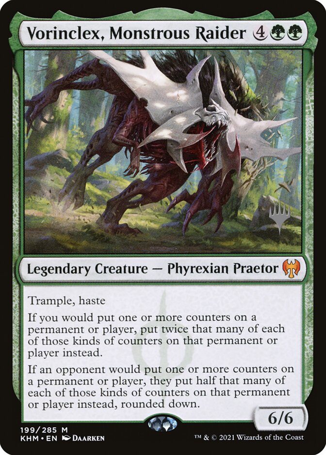 Vorinclex, Monstrous Raider card front