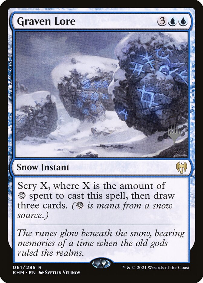 Graven Lore card front