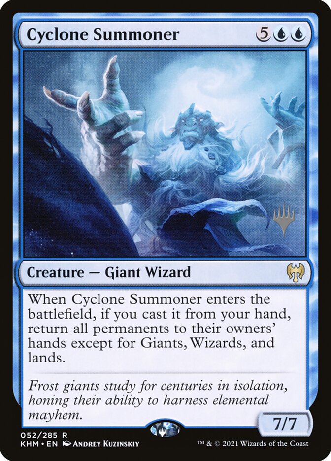 Cyclone Summoner card front