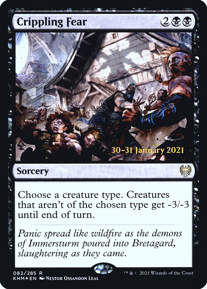 Crippling Fear card front