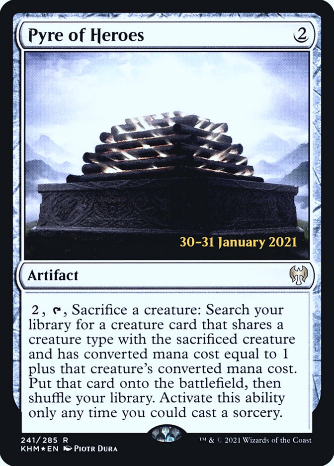 Pyre of Heroes card front