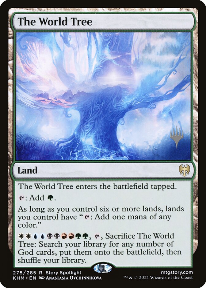 The World Tree card front