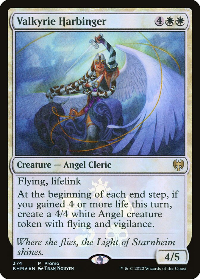 Valkyrie Harbinger card front