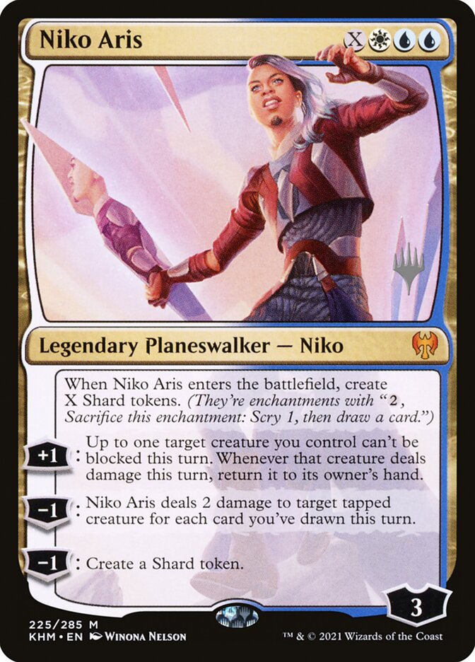 Niko Aris card front