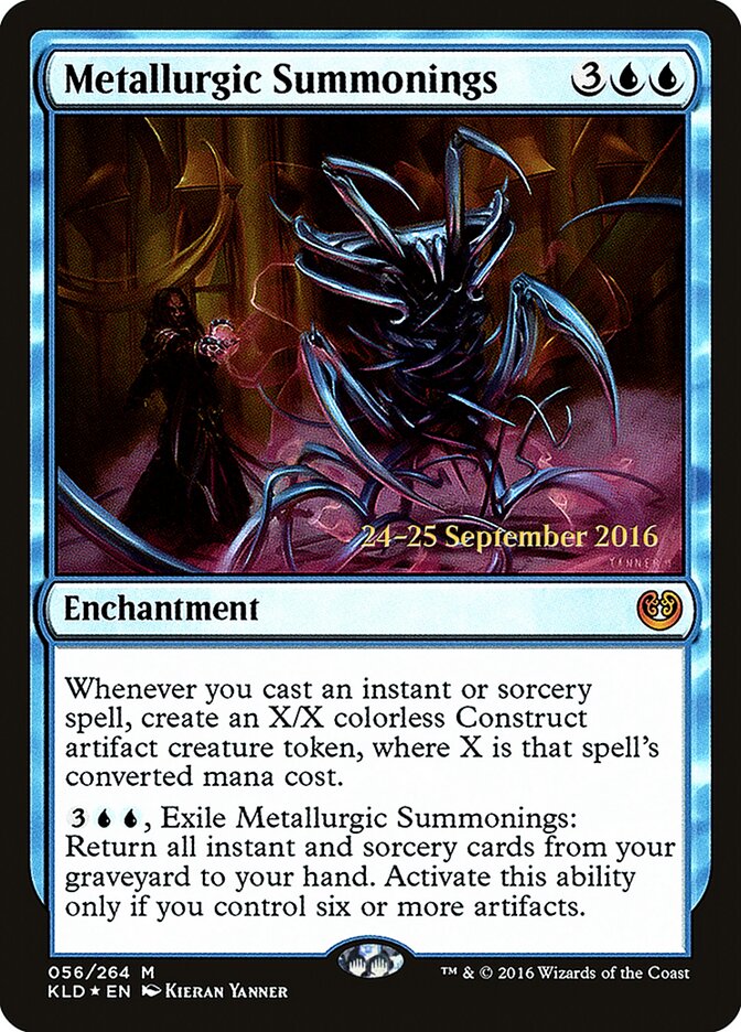 Metallurgic Summonings card front