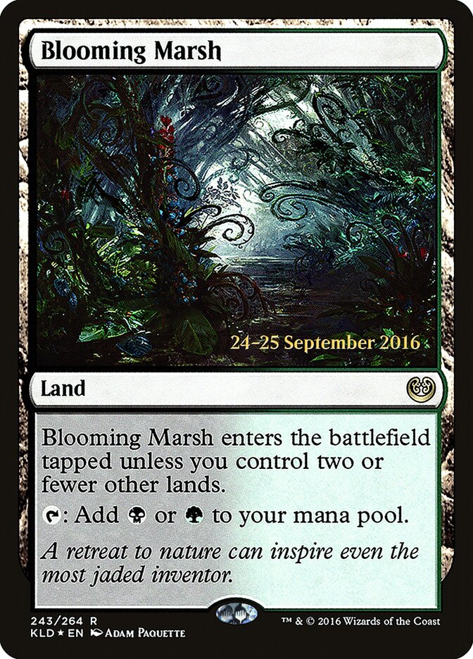 Blooming Marsh card front