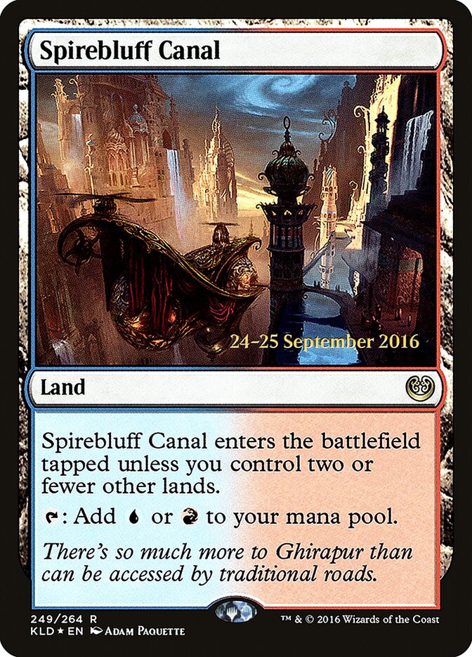 Spirebluff Canal card front