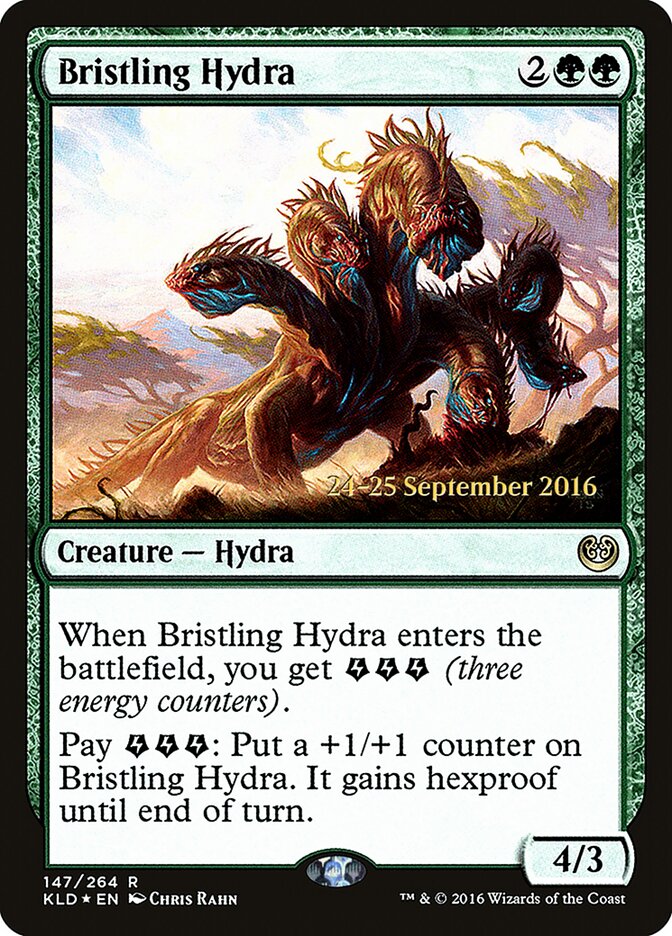 Bristling Hydra card front