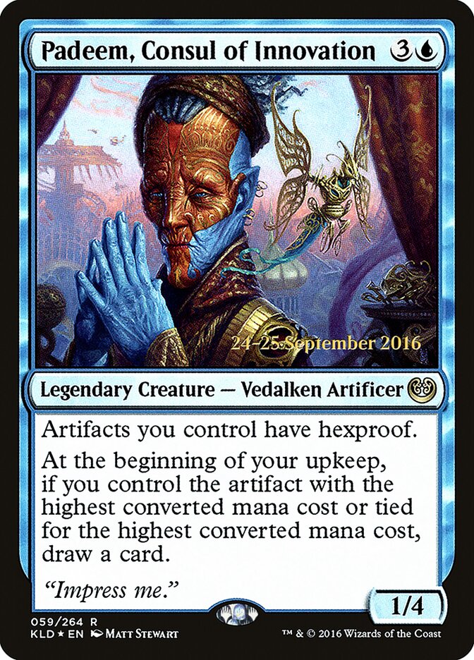 Padeem, Consul of Innovation card front