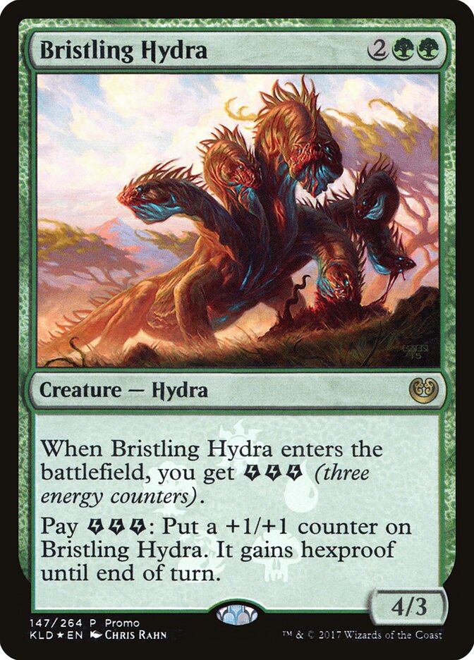 Bristling Hydra card front