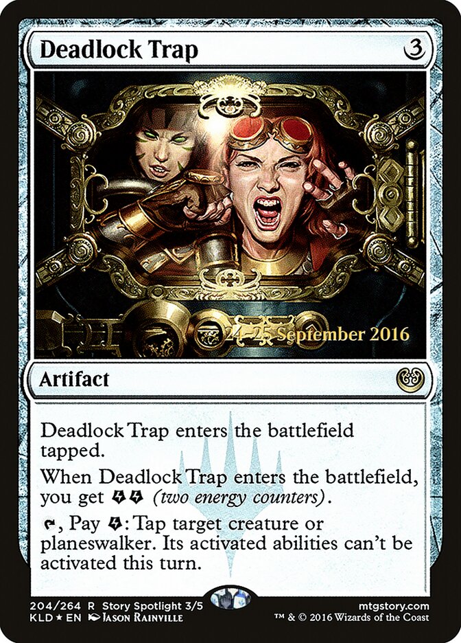 Deadlock Trap card front