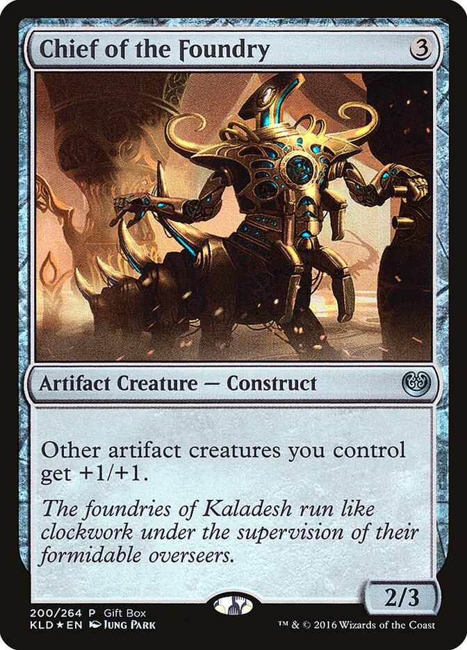 Chief of the Foundry card front