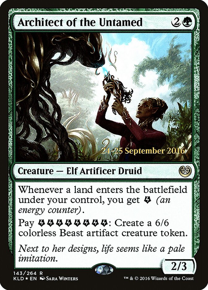 Architect of the Untamed card front