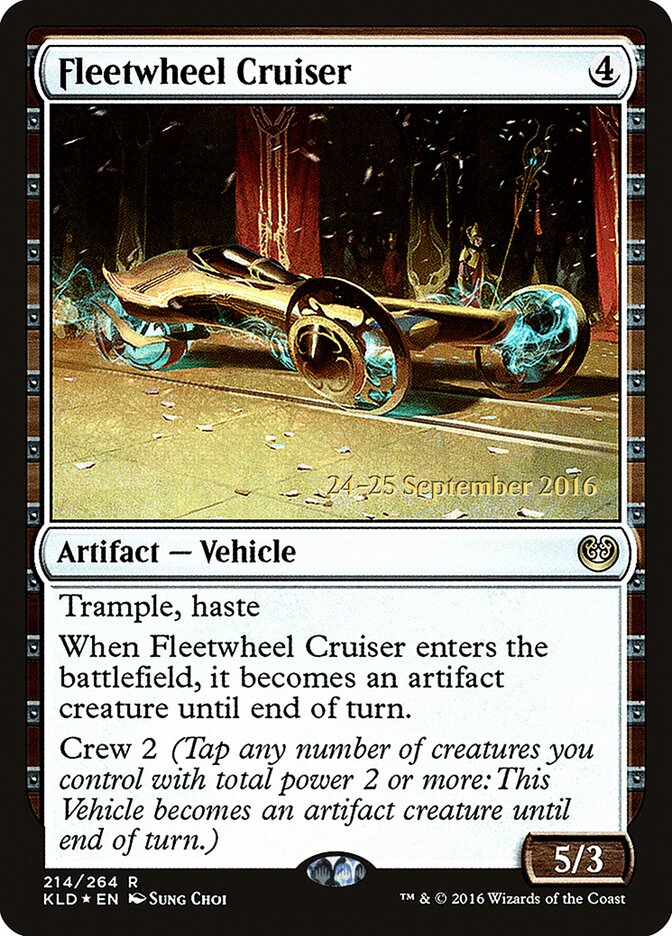 Fleetwheel Cruiser card front