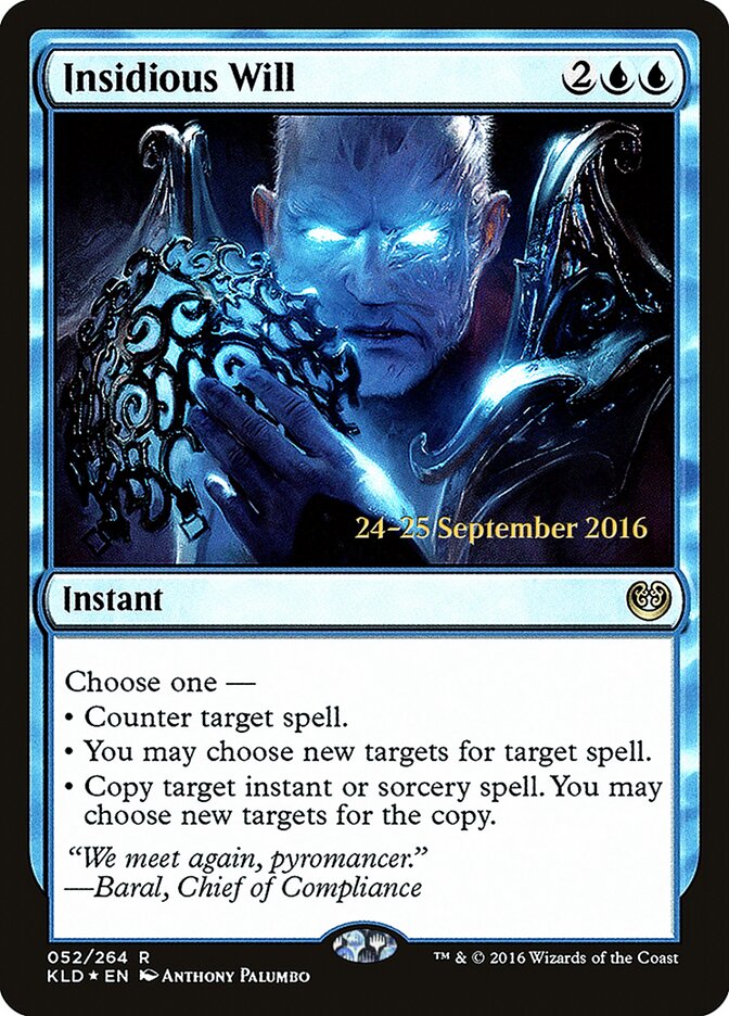 Insidious Will card front