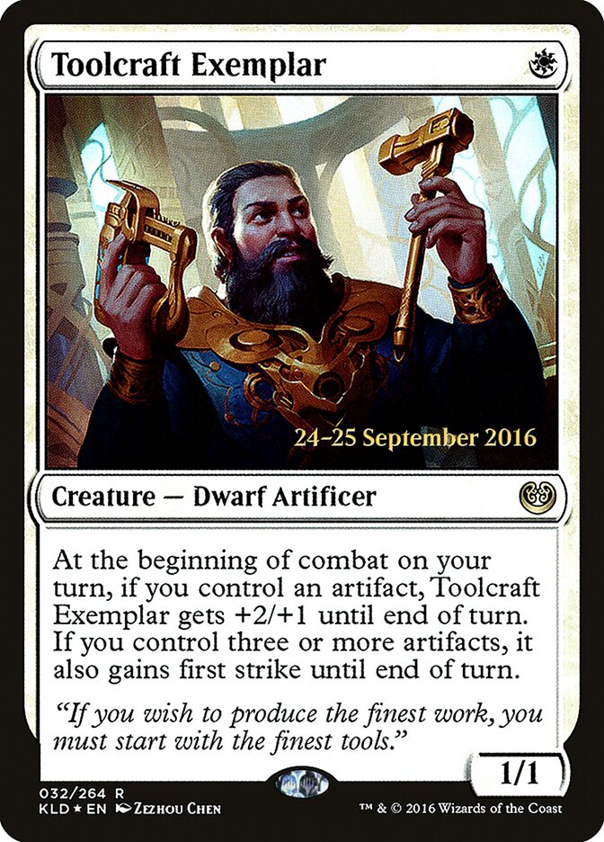 Toolcraft Exemplar card front