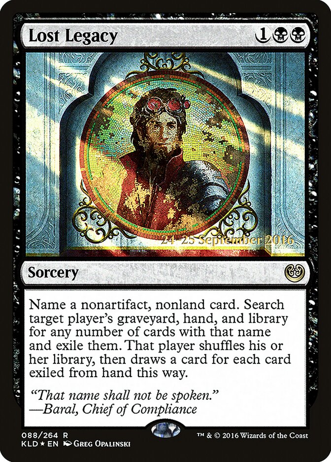 Lost Legacy card front
