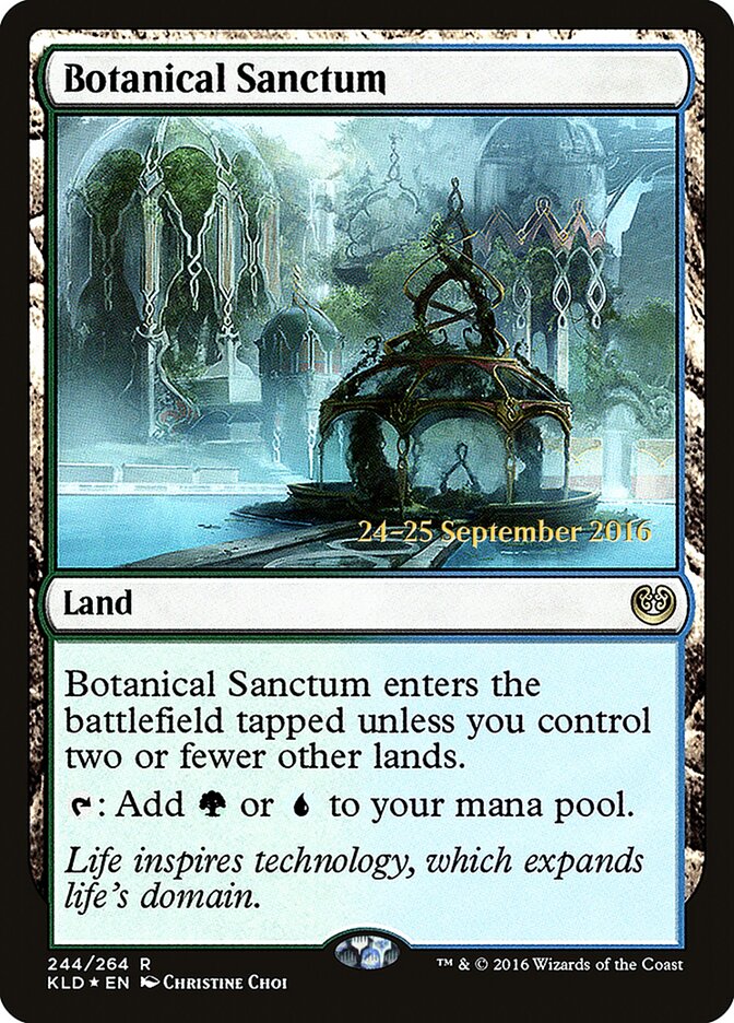 Botanical Sanctum card front