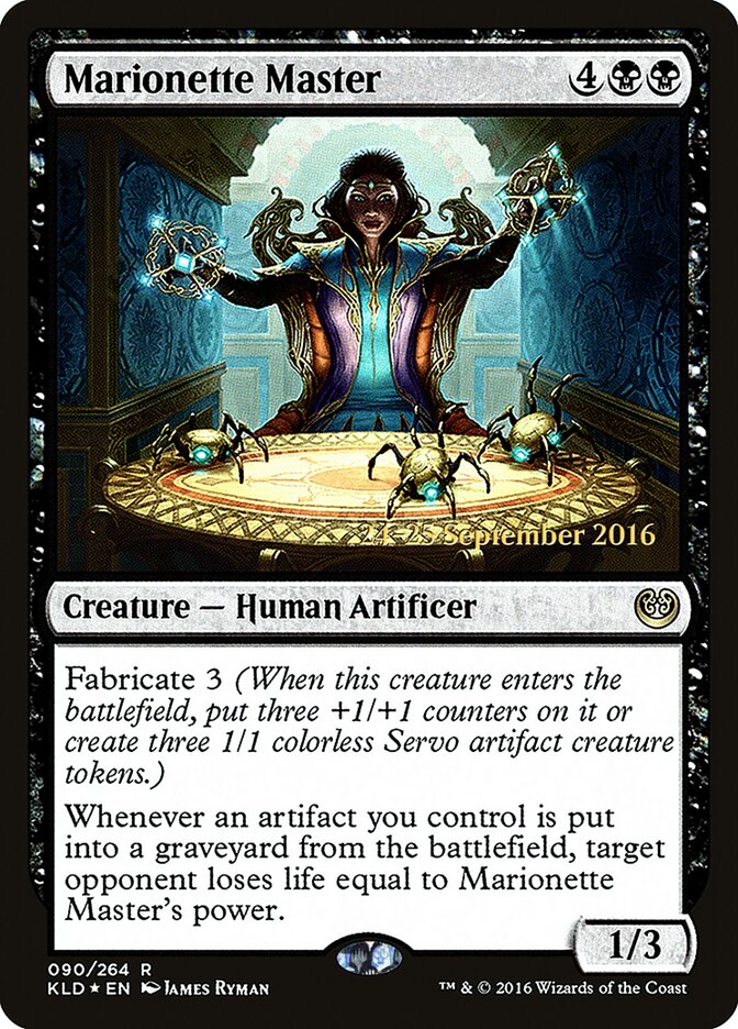 Marionette Master card front