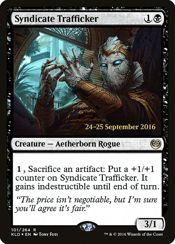 Syndicate Trafficker card front