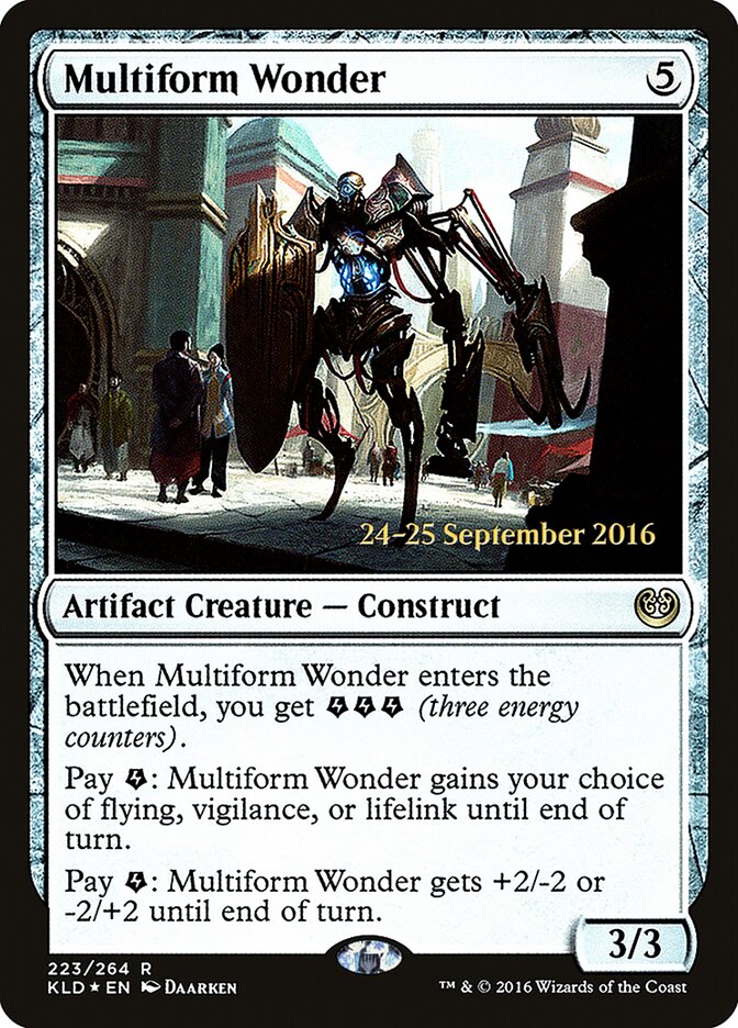 Multiform Wonder card front