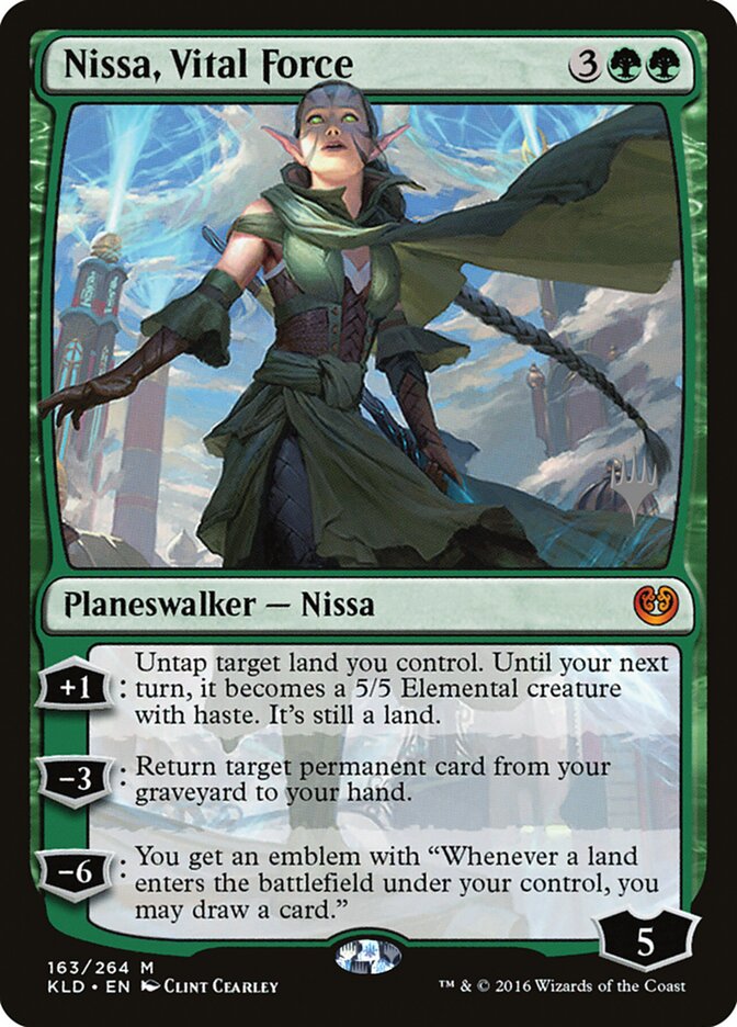 Nissa, Vital Force card front