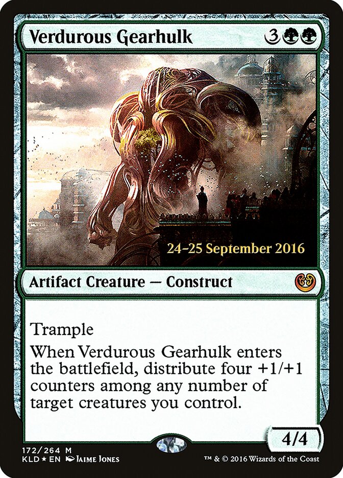 Verdurous Gearhulk card front
