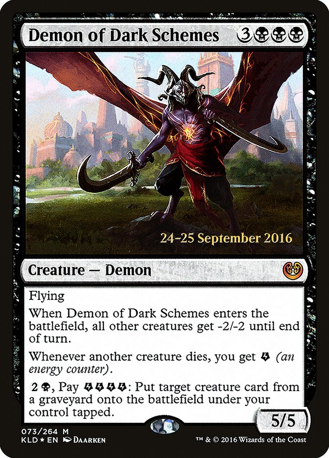 Demon of Dark Schemes card front