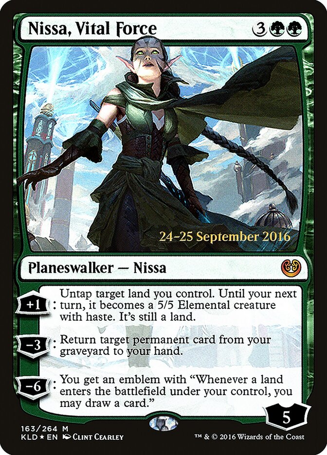 Nissa, Vital Force card front