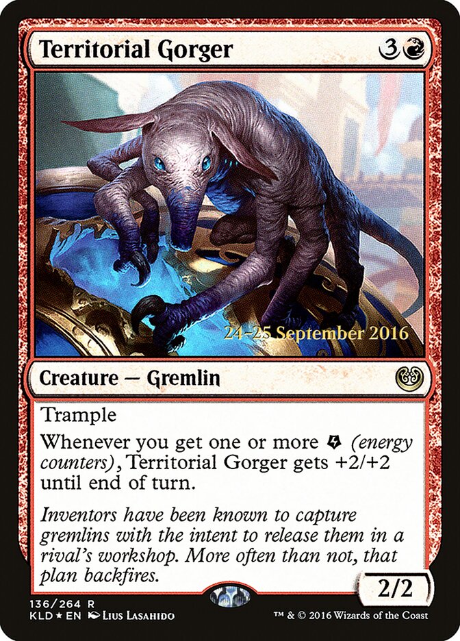 Territorial Gorger card front