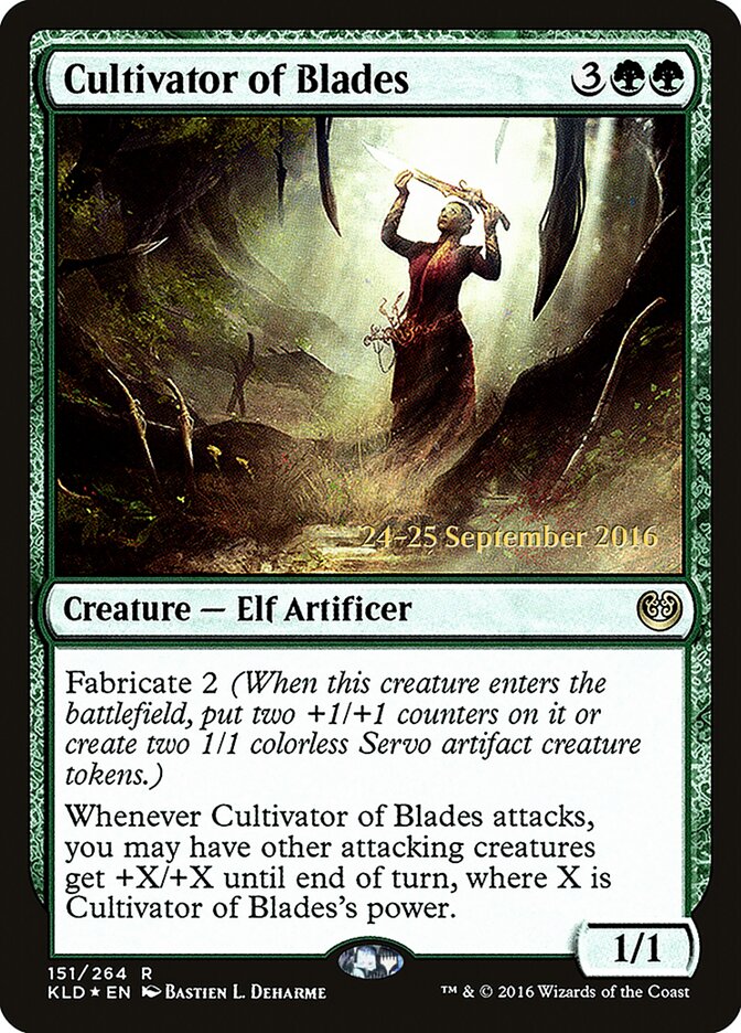 Cultivator of Blades card front