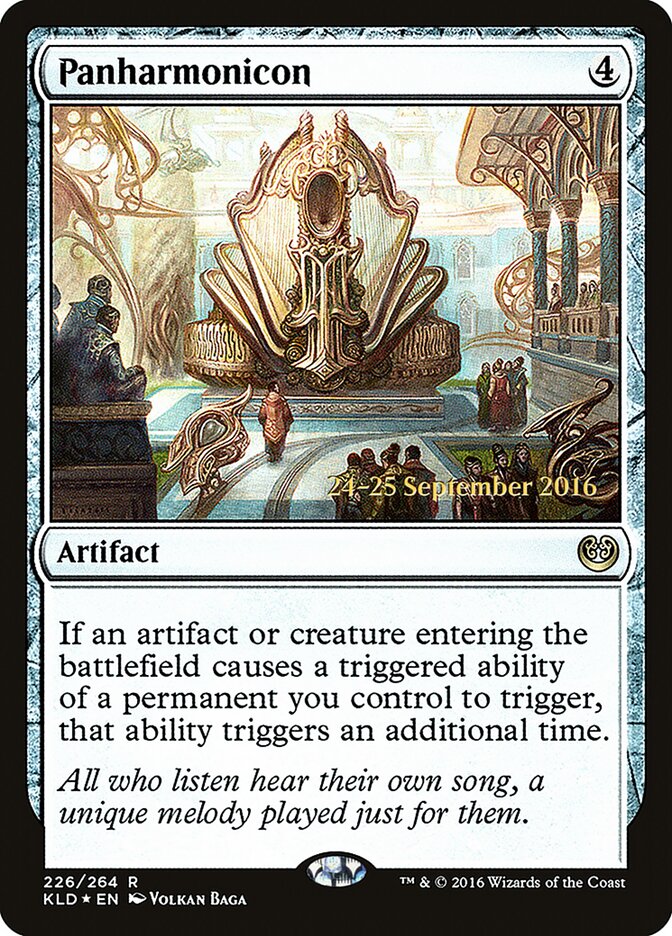 Panharmonicon card front