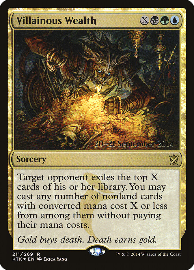 Villainous Wealth card front
