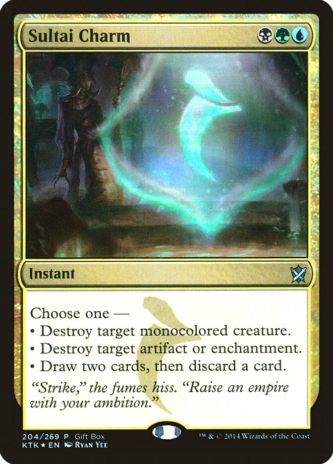 Sultai Charm card front