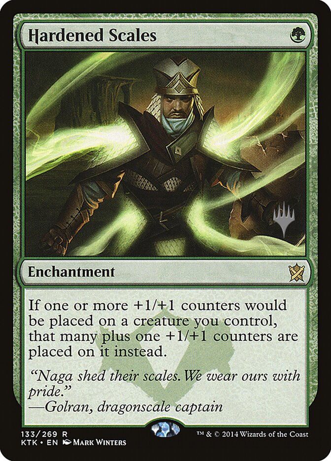 Hardened Scales card front