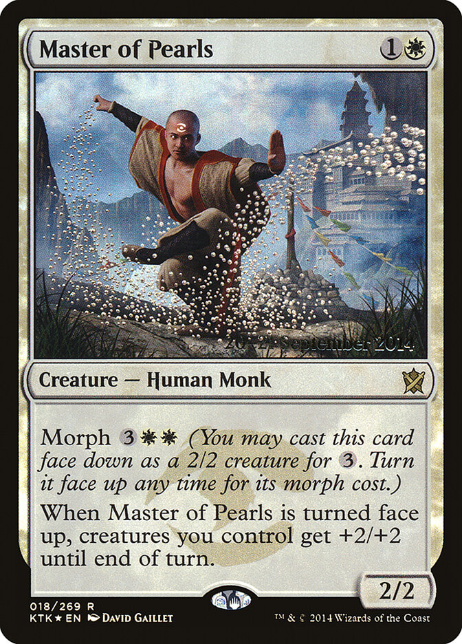 Master of Pearls card front