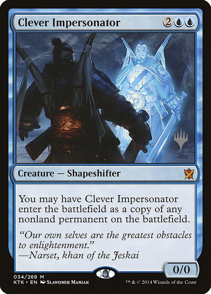 Clever Impersonator card front