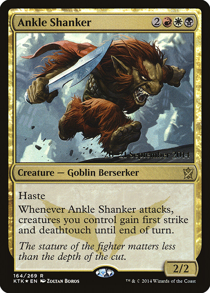 Ankle Shanker card front