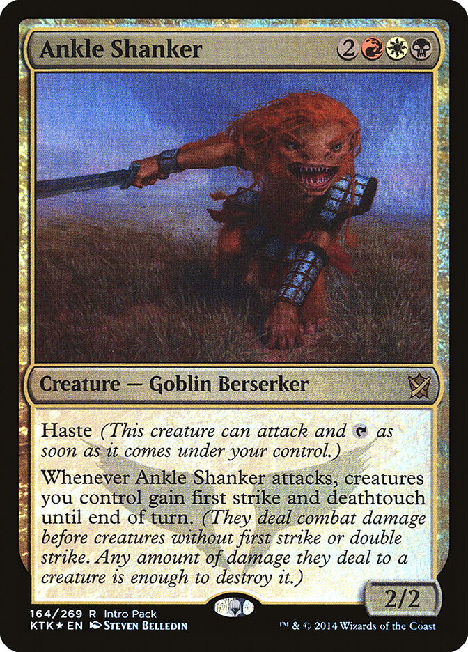Ankle Shanker card front